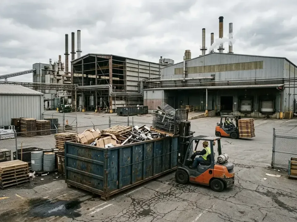 industrial-factory-scrap-conta-003 — frequently asked questions, Cheap Roll-off Dumpster Rentals in Lake Village, AR